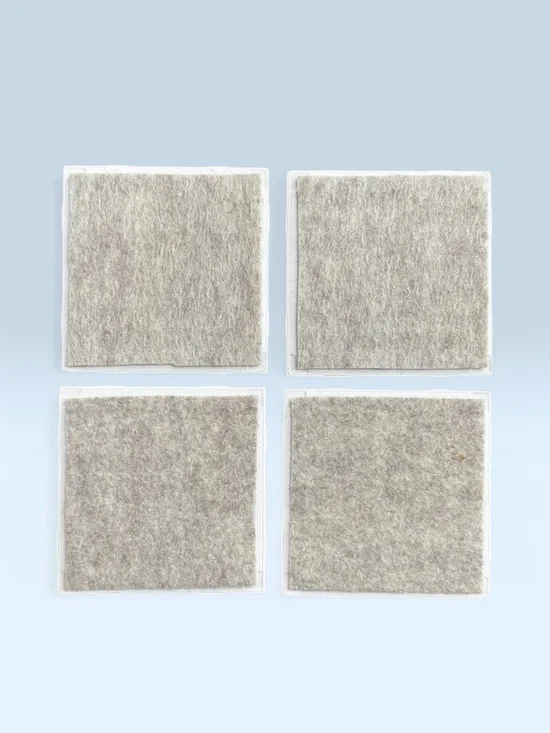 Ohio State Buckeyes NCAA Ceramic Coasters Set (4) Felt Back Red Logo Square EUC - Picture 3 of 5